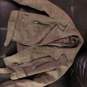 Olive green jacket
